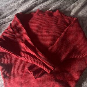Red Knit Sweater
